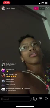 Instagram Thot “rozay Molly” Showing Titties and Pussy on Live