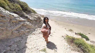 Brother's wife takes me to nude beach and CHEATS on her husband 2 video