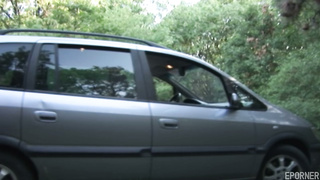 OF-French Girl Fucks BBC In Car
