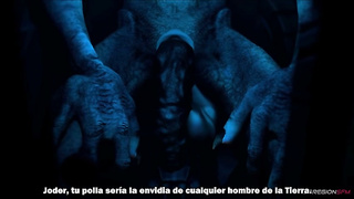 Helena portadora del Alien. Animación 3D. Subtitulado Español