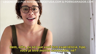 Treinamento anal da meia-irmã - Legendado