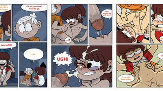 StepSister and brother the loud house comic
