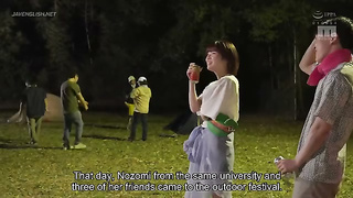 [MIDA-706] One girl two guys go wild with tent creampies after a night at the rural outdoor festival