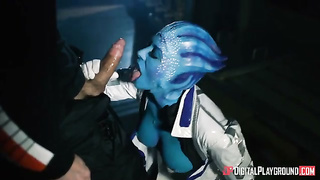 Rachel Starr - Mass Effect Liara T'soni Cosplay