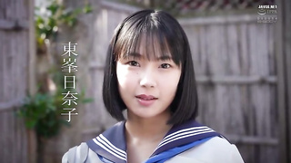 [EBWH-344] Ordinary equestrian club girl struggles to hide her awkward smile while a creepy old man