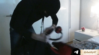 Phat ass housewife gets fucked by thief's big cock