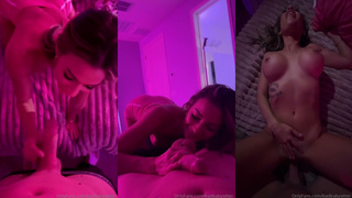 Ashleigh Skies Gets Two Cumshots From A BWC