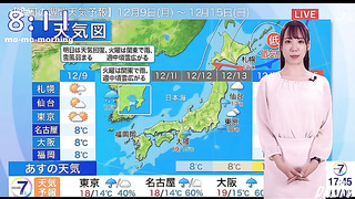 [DLDSS-525] The mascot and the female news anchor today’s forecast turns stormy when her shock marri