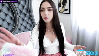 ¡Las vírgenes odian los condones! Scarlett quiere lo auténtico sub español