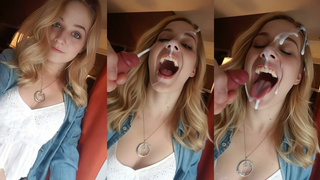 Jackie Loves Cum Makeup