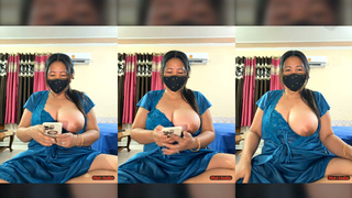 88pink 14 blue nighty hindi song par one boobs shake nepali randi bhabhi