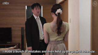 [DLDSS-513-SUBS] While my husband happily talks about his salary increase, Im being secretly taken b