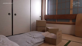 [NACT-163] A serious office worker gets trapped in a new apartment with a respected senior, leading
