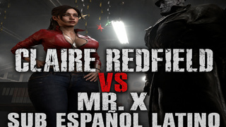 Claire Redfield Vs Mr. X(SUB) By AxenAnim