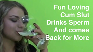 Sperm Cocktail followed by a Blowbang