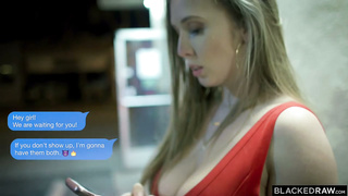 Lena Paul con 2 negros sub español