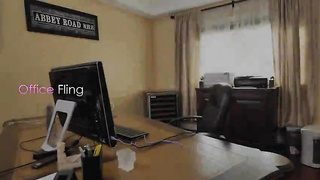 Hot office sex video with sexy Avery Cristy
