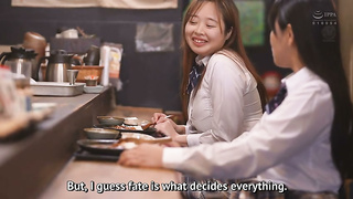 [JUR-665-SUBS] Invited by the young mistress of an izakaya to take shelter from the rain and engage