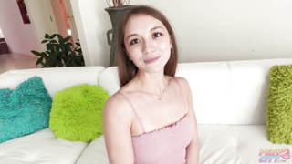 Skiny teen Mira Monroe loves Pervcity Dick