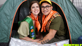 Scarlett Gushes - Stepson  Let's Practice, Everyone Who Goes Camping Loses Their V-Card (24/8/26)