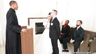 Not the wedding he expected