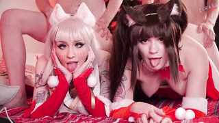 Cosplay - Zirael Rem Vainilla And Chocola (720)