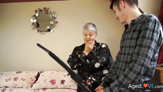 Savana - Lewd granny is often having casual sex with younger lads