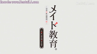 Maid Kyouiku. Botsuraku Kizoku Rurikawa Tsubaki The Animation 1