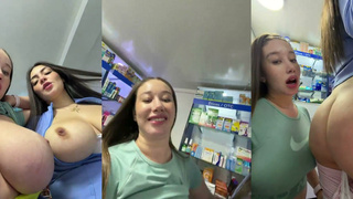 Haciendo live en el trabajo
