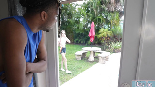 small petite hottie enjoys big black cock
