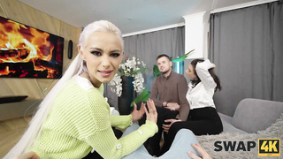 Swap - My Girlfriend and I Picked Up a Couple to Fuck - Emily Pink, Veronica Leal (720)