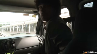 Busty Big Ass Latina Gets Fucked In A Van