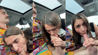 Goddessdam / Maddie Miller car blowjob with Thefleshmechanic