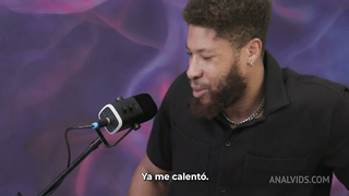 Emejota gangbang interracial después del Podcast