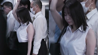 [SNOS-405-SUBS] Unable to forget the pleasure of being groped in a crowd, the slutty office lady boa