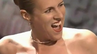 Ursula Martinez stripping
