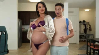 Anna Dark – My Stepmom is Pregnant & Horny Creampie