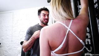 Frances Bentley BRAND NEW Gym Crush Attraction Turns Into Intense Sex In The Gym