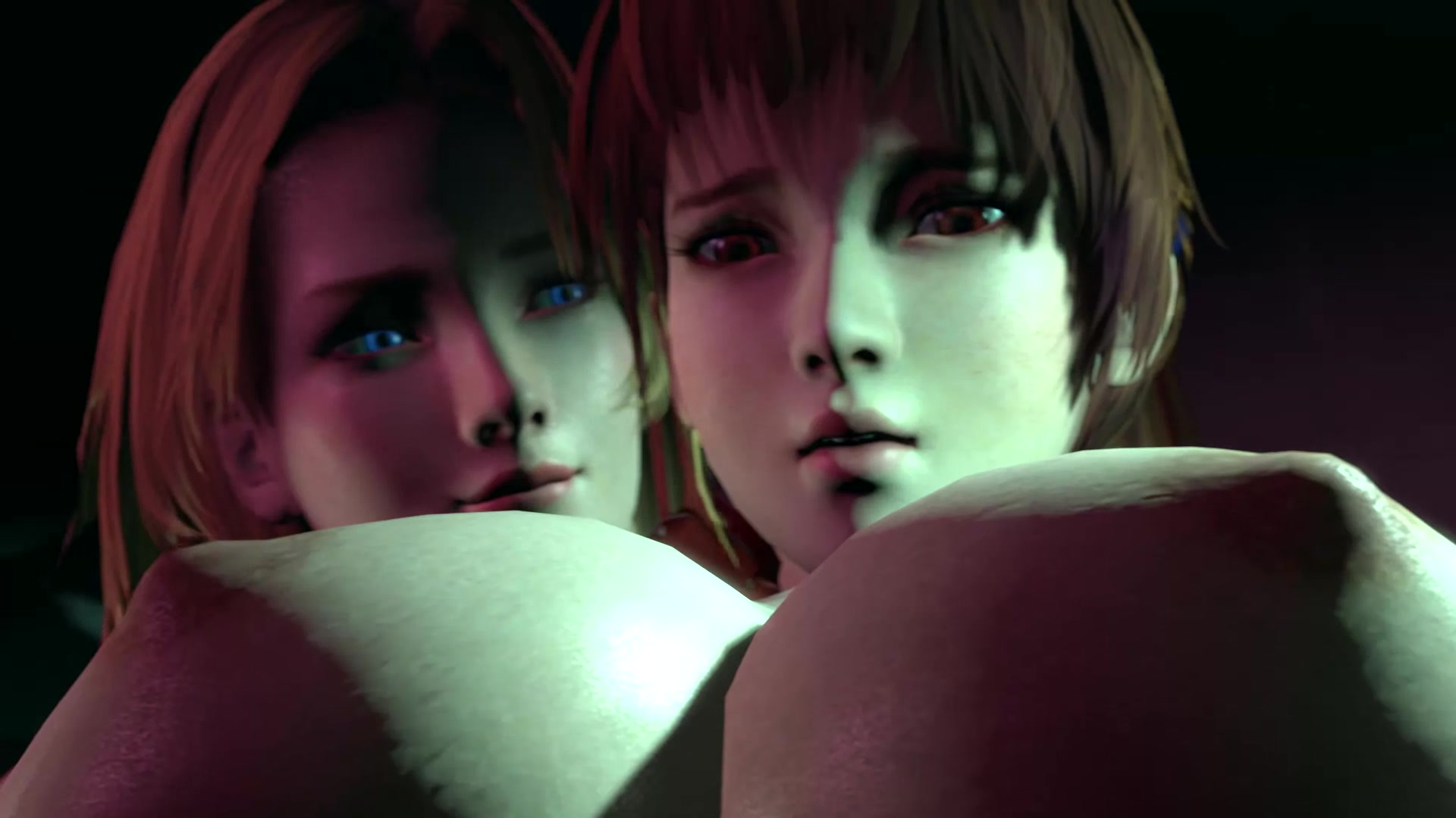 3D monster sex game with 2 sexy DOA babes 