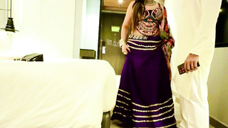 Jaslin Couple Gets Fucked Hard in Traditional Wear