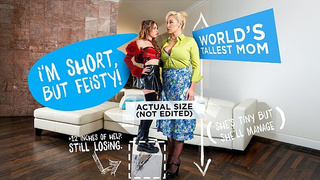 Ryan Keely Myra Moans - Polar Opposites: Family Pocket-Sized Myra Vs Tall Squirting Champ