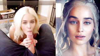 Emilia Clarke BJ xxx