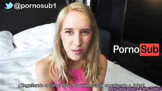 chantajeada para que no le dija nada a su novio sub