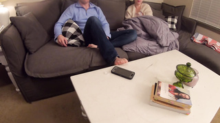 Movie night and fuck