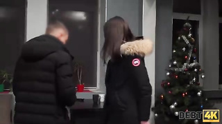 Female pays her debt