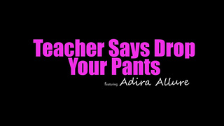 Teacher gets fucked by two students