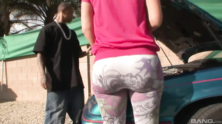 Big booty female gets fucked by stranger