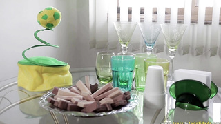 She fucks husband friend