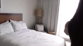 I fuck my sexy stepmom 2 times in the hotel room