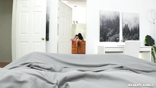 Petite in a Towel (2020) Alex Legend, Ember Snow - HD 1080p